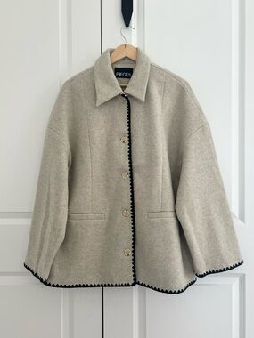 Pieces Pcalice Ls Jacket D2D Button Jacket